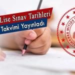2024 - 2025 Açık Öğretim Lisesi Sınav Takvimi Açıklandı